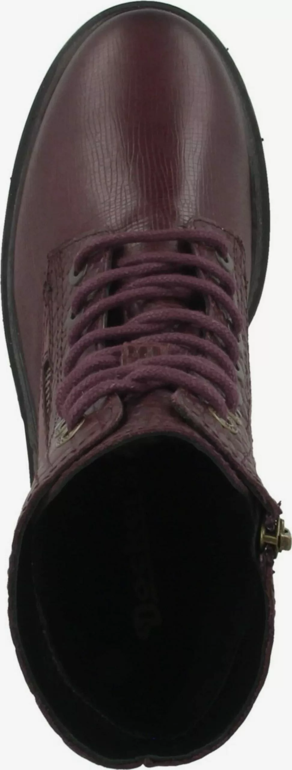 Dockers By Gerli Enkellaarsjes Veterlaarsjes Dames Donkerrood 7 Dockers By Gerli Enkellaarsjes Veterlaarsjes Dames Donkerrood - Afbeelding 5