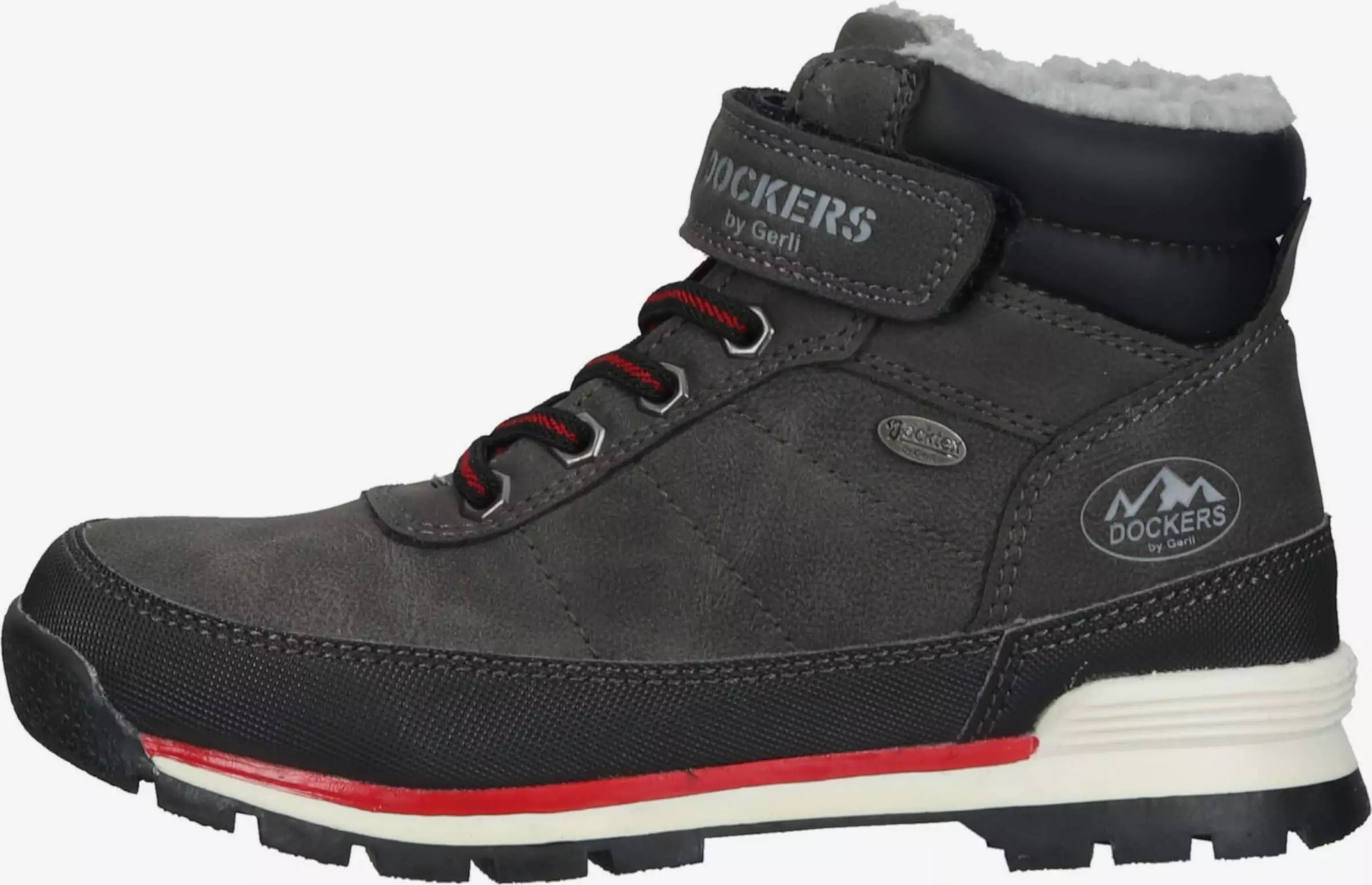 Dockers By Gerli Schoenen Laarzen Kinderen Antraciet / Lichtgrijs / Donkergrijs 4 Dockers By Gerli Schoenen Laarzen Kinderen Antraciet / Lichtgrijs / Donkergrijs - Afbeelding 2