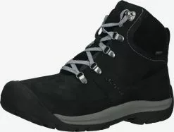Keen Wandellaarzen Boots Dames Zwart