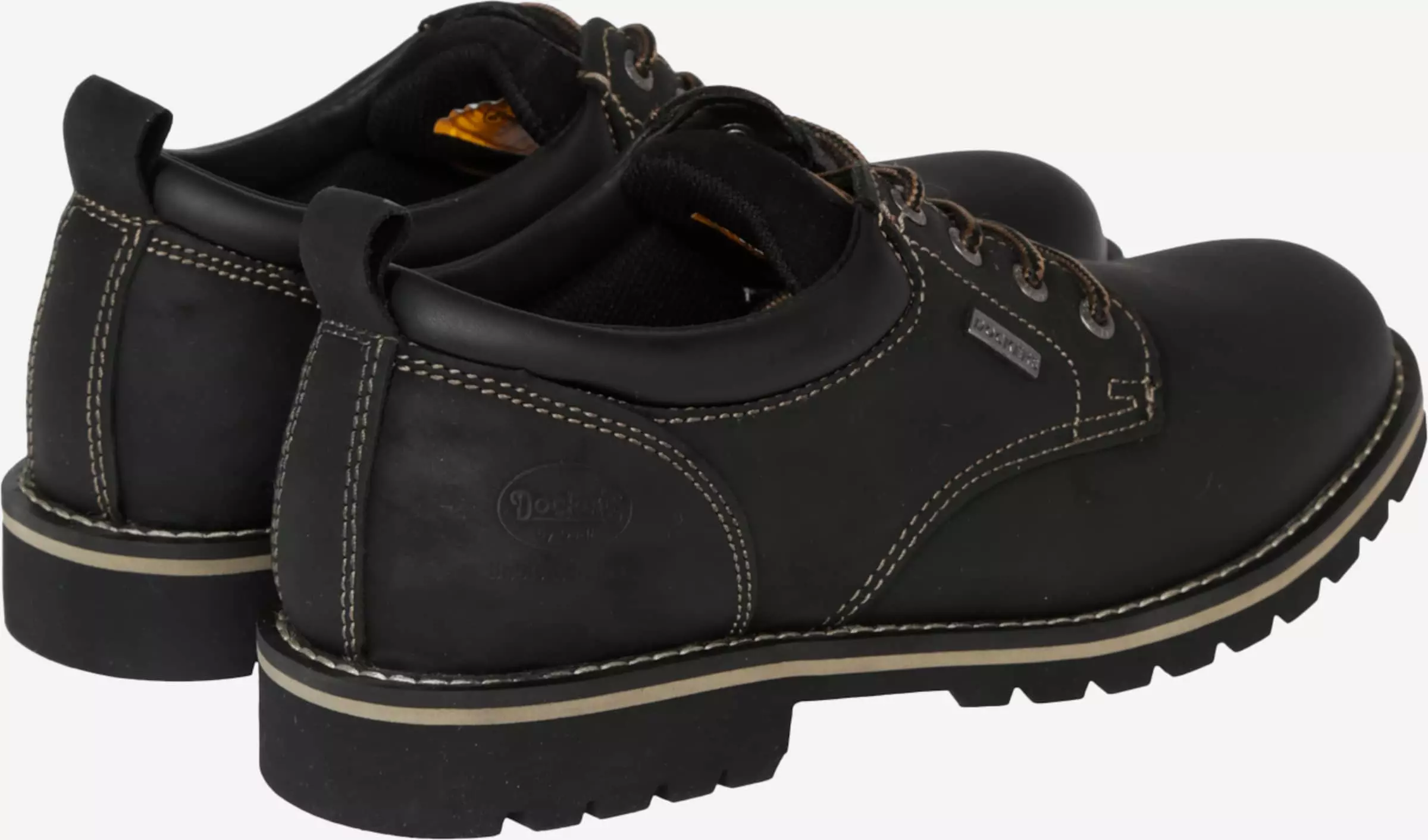 Dockers By Gerli Casual Veterschoenen Veterschoen Heren Zwart 5 Dockers By Gerli Casual Veterschoenen Veterschoen Heren Zwart - Afbeelding 3