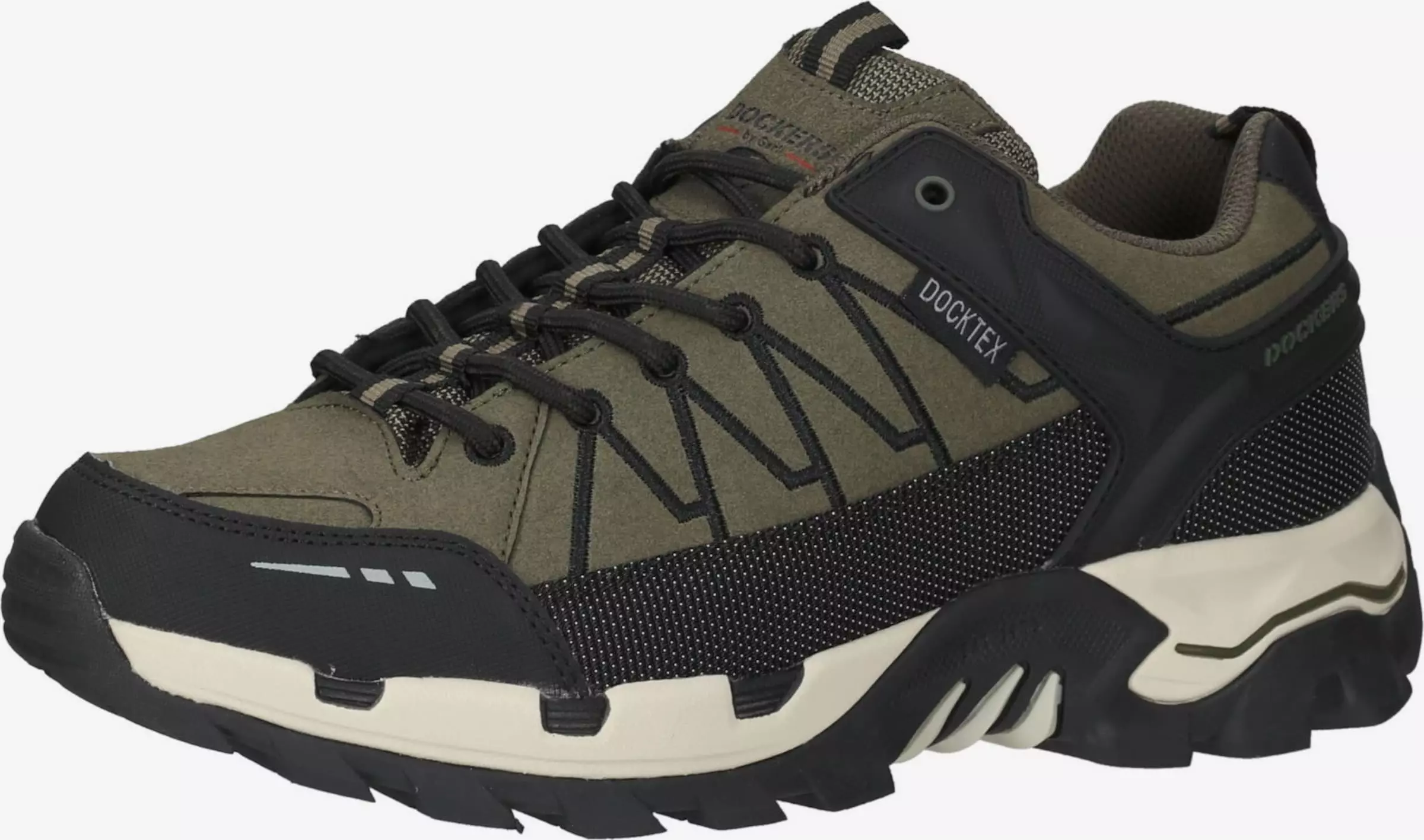 Dockers By Gerli Sportieve Veterschoenen Sportieve Veterschoen Heren Olijfgroen 3 Dockers By Gerli Sportieve Veterschoenen Sportieve Veterschoen Heren Olijfgroen