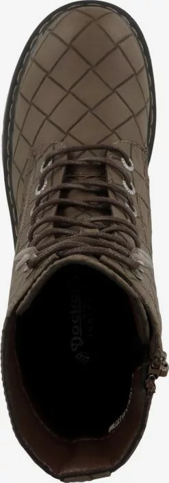 Dockers By Gerli Enkellaarsjes Veterlaarsjes Dames Bruin -Dockers By Gerli Winkel 320bf222f712e9978dab4a432e9368f0