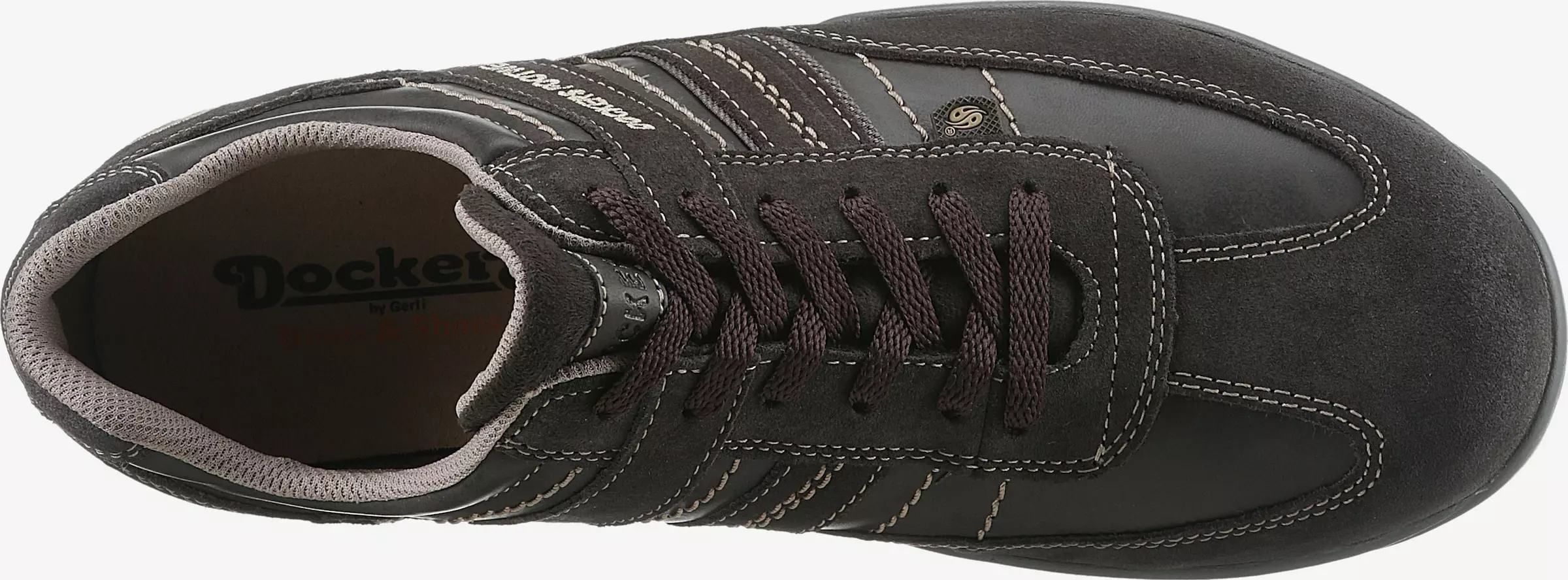 Dockers By Gerli Sportieve Veterschoenen Sportieve Veterschoen Heren Donkerbruin 4 Dockers By Gerli Sportieve Veterschoenen Sportieve Veterschoen Heren Donkerbruin - Afbeelding 2