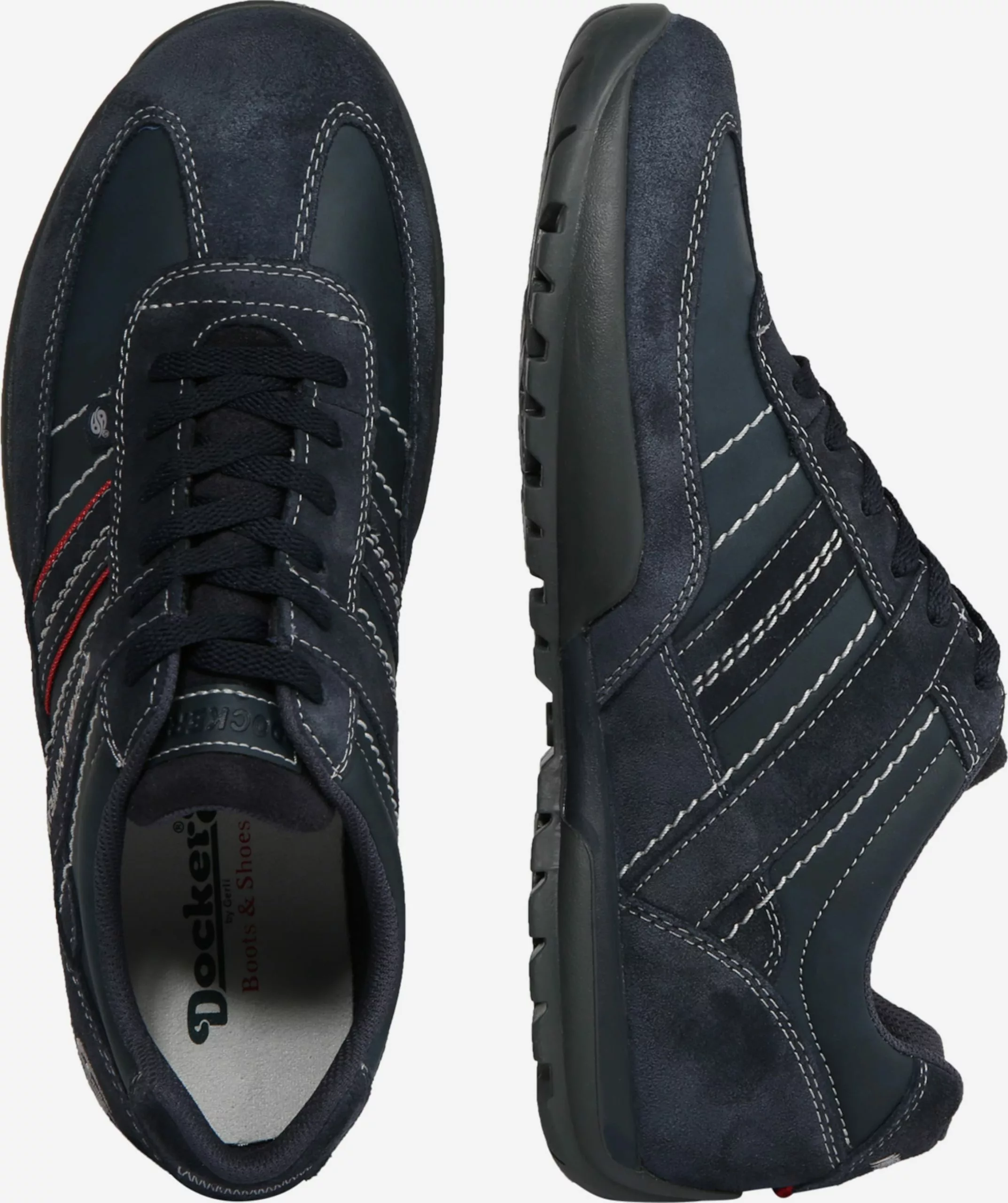 Dockers By Gerli Sportieve Veterschoenen Sportieve Veterschoen Heren Marine / Donkerblauw 4 Dockers By Gerli Sportieve Veterschoenen Sportieve Veterschoen Heren Marine / Donkerblauw - Afbeelding 2