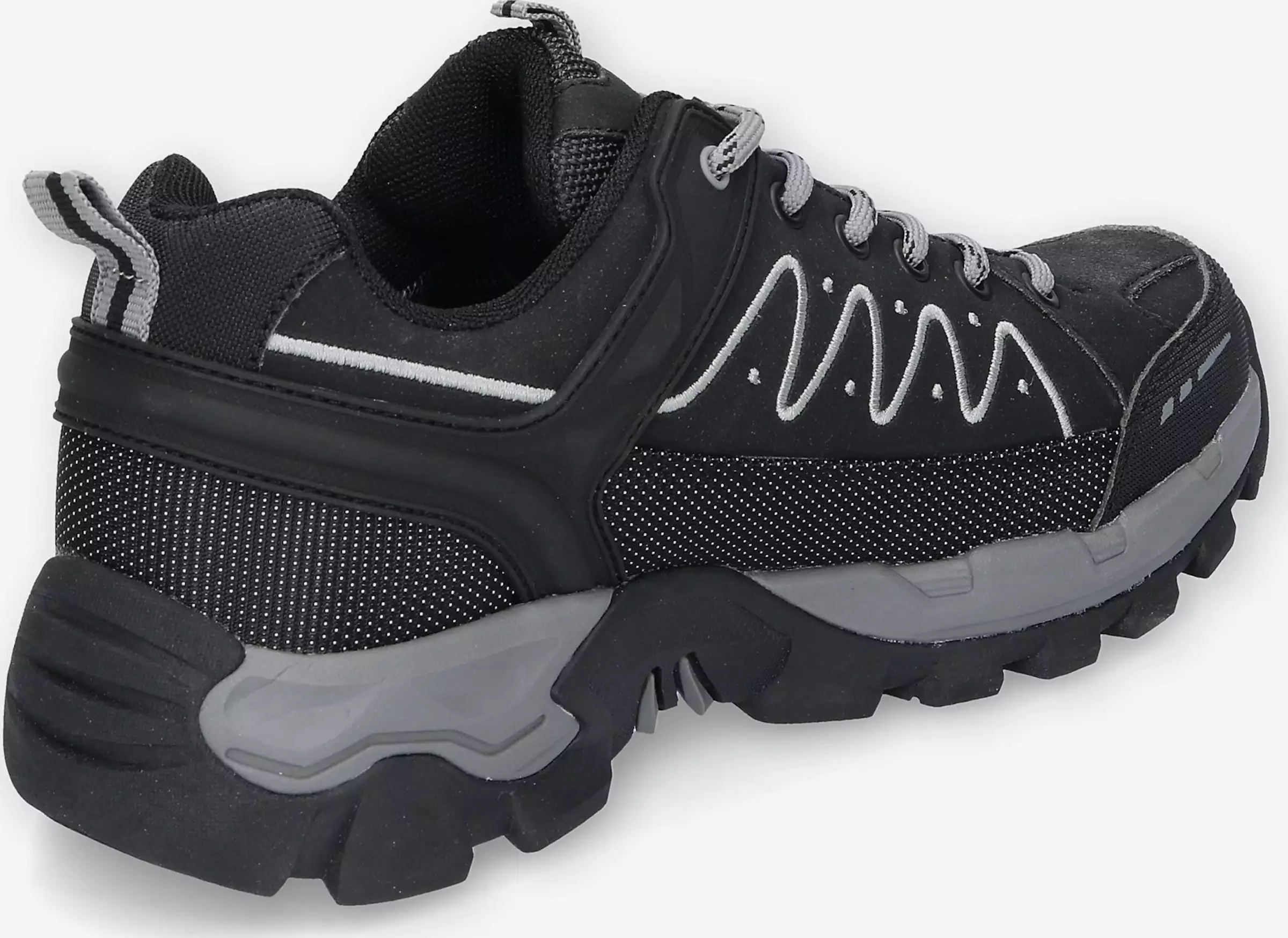 Dockers By Gerli Veterschoenen Sportieve Veterschoen Dames Zwart 6 Dockers By Gerli Veterschoenen Sportieve Veterschoen Dames Zwart - Afbeelding 4