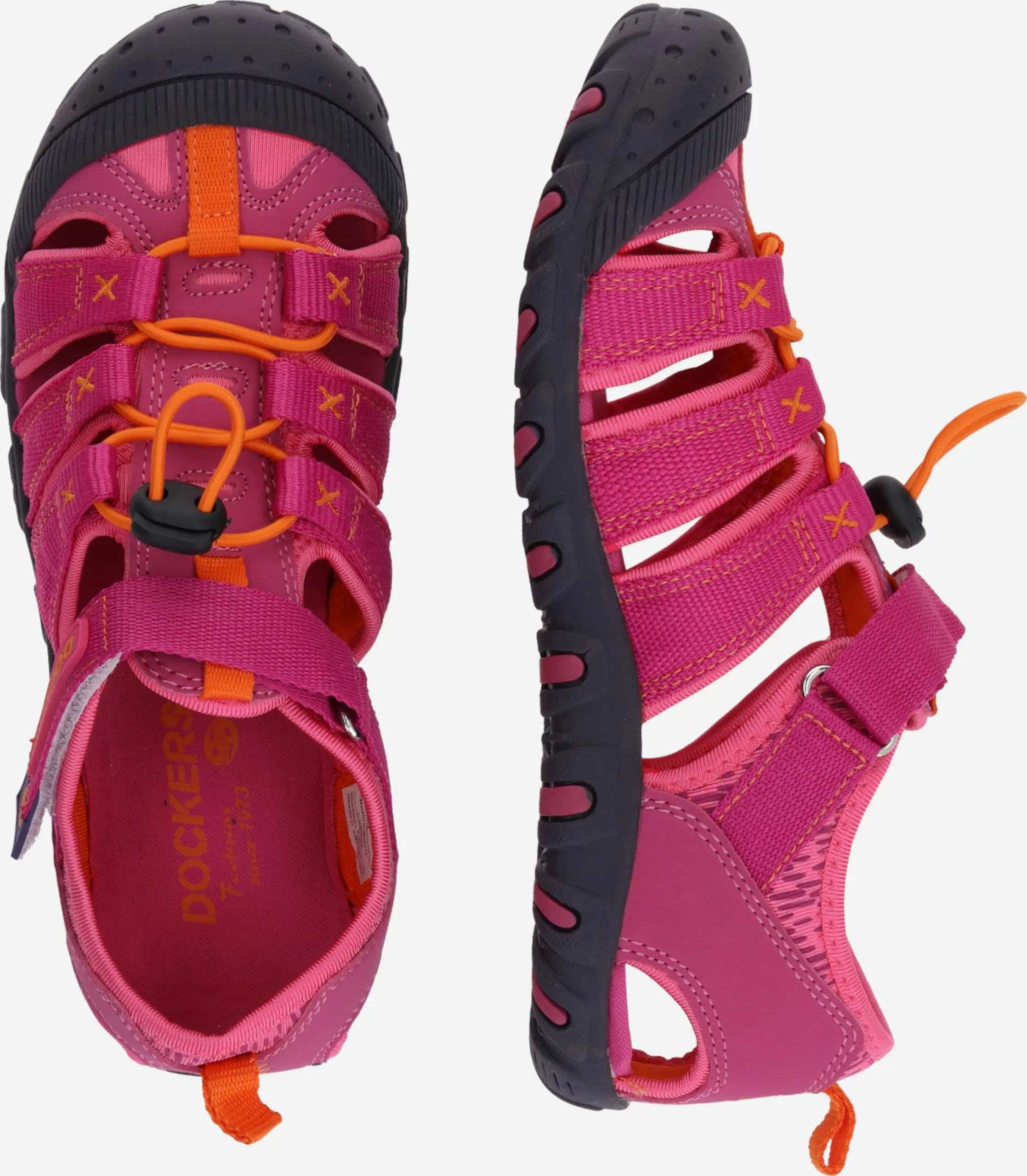 Dockers By Gerli Sandalen Open Schoenen Kinderen Fuchsia 4 Dockers By Gerli Sandalen Open Schoenen Kinderen Fuchsia - Afbeelding 2