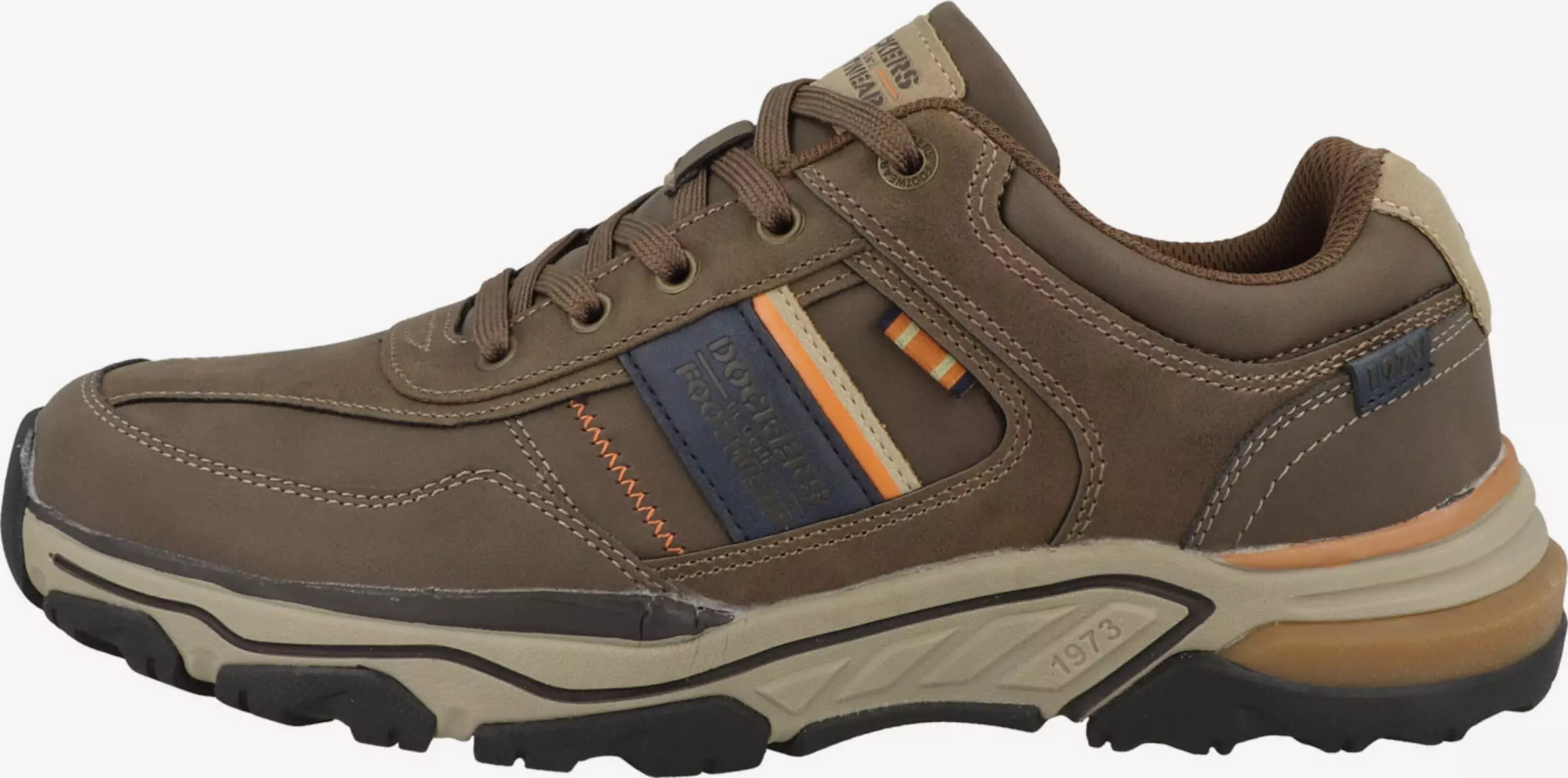 Dockers By Gerli Casual Sneakers Sneakers Laag Heren Bruin 3 Dockers By Gerli Casual Sneakers Sneakers Laag Heren Bruin - Afbeelding 2