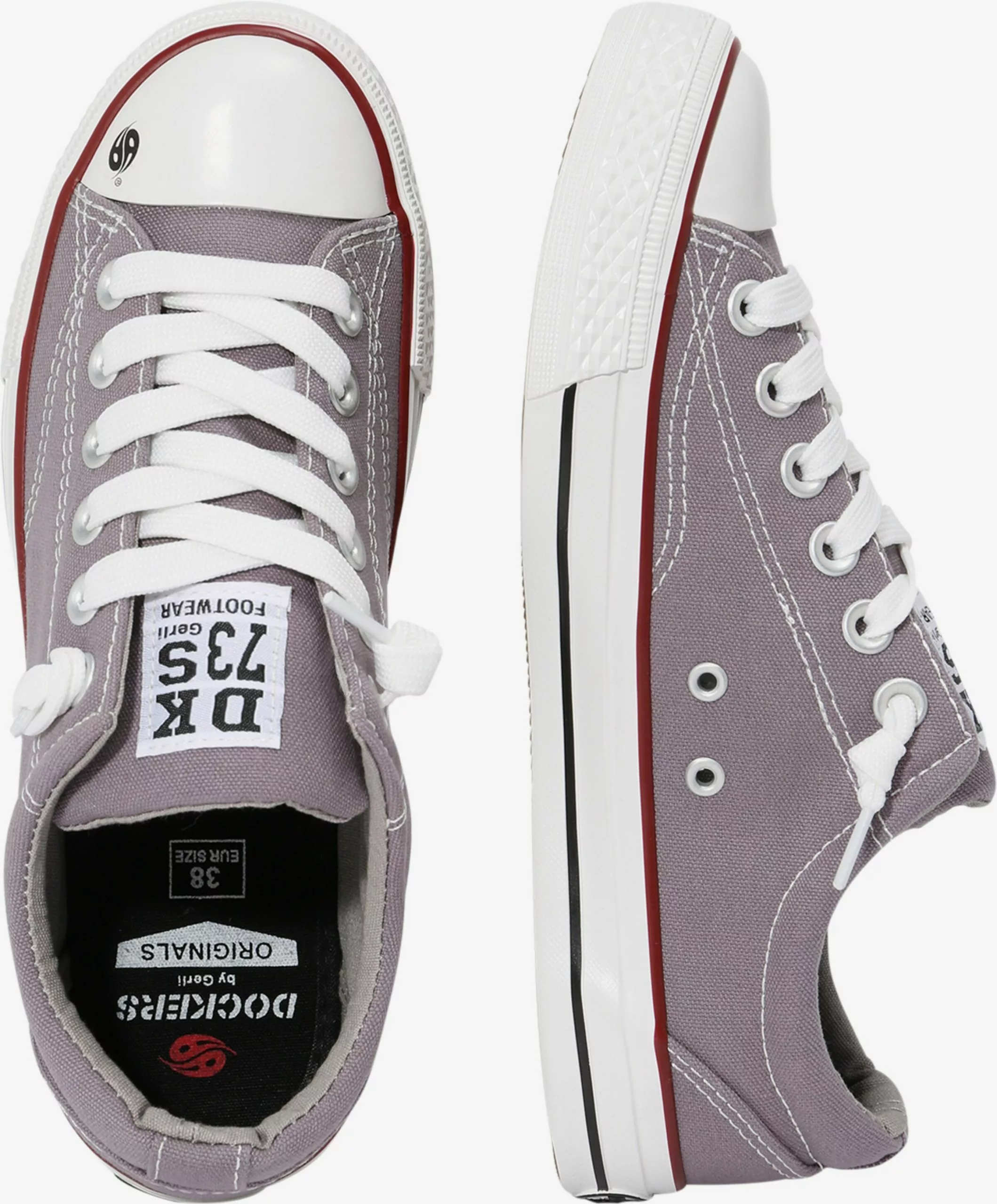 Dockers By Gerli Schoenen Sneakers Kinderen Grijs 4 Dockers By Gerli Schoenen Sneakers Kinderen Grijs - Afbeelding 2