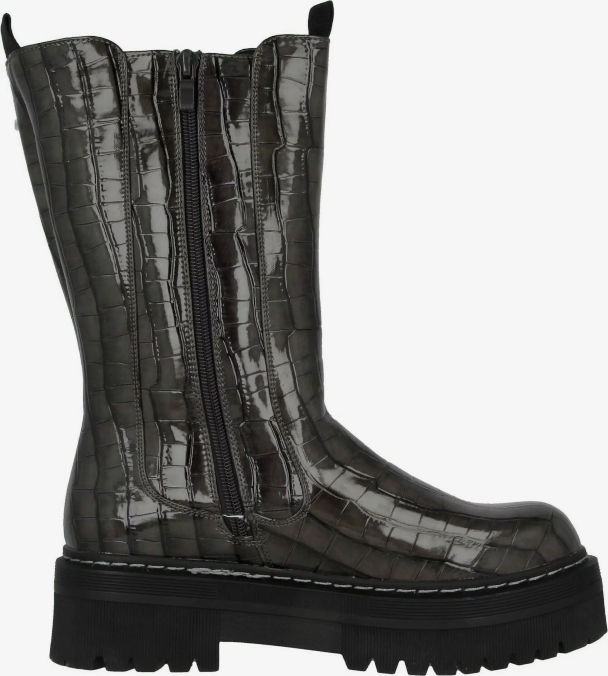 Dockers By Gerli Enkellaarsjes Chelsea Boots Dames Zwart 6 Dockers By Gerli Enkellaarsjes Chelsea Boots Dames Zwart - Afbeelding 4