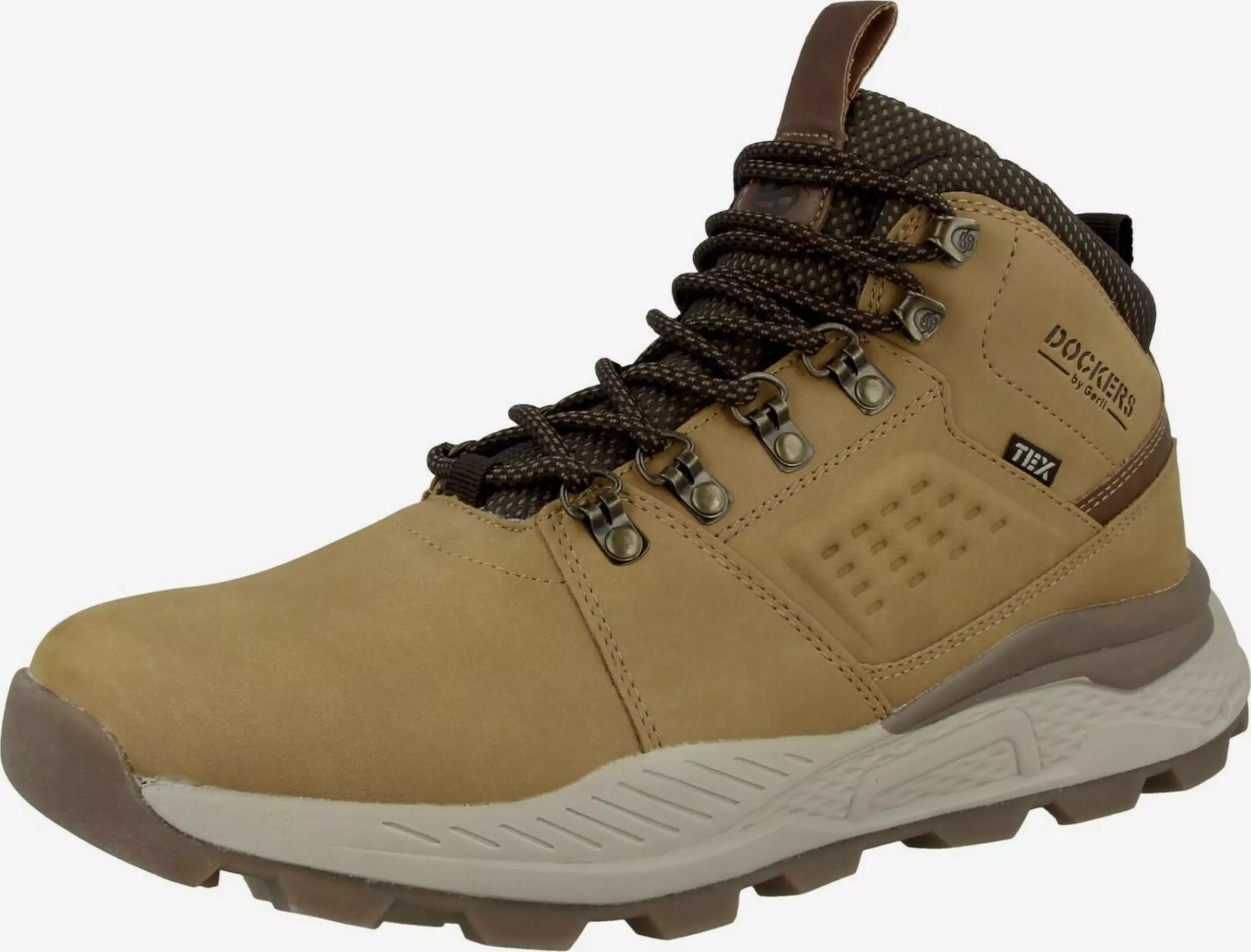 Dockers By Gerli Boots & Laarzen Veterboots Heren Lichtbruin / Donkerbruin 3 Dockers By Gerli Boots & Laarzen Veterboots Heren Lichtbruin / Donkerbruin