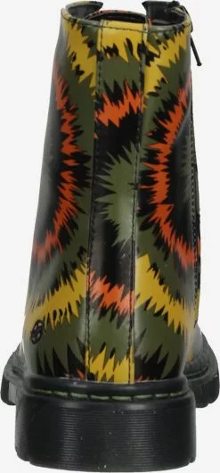 Dockers By Gerli Enkellaarsjes Veterlaarsjes Dames Olijfgroen -Dockers By Gerli Winkel cafee6d7cc9159ab7a0005cb46e4b213