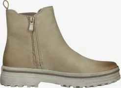 Dockers By Gerli Enkellaarsjes Chelsea Boots Dames Ecru / Sand -Dockers By Gerli Winkel cd4047d6c8e7270aa379de0041e7bb25