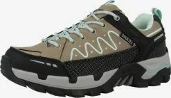 Dockers By Gerli Veterschoenen Sportieve Veterschoen Dames Donkerbeige