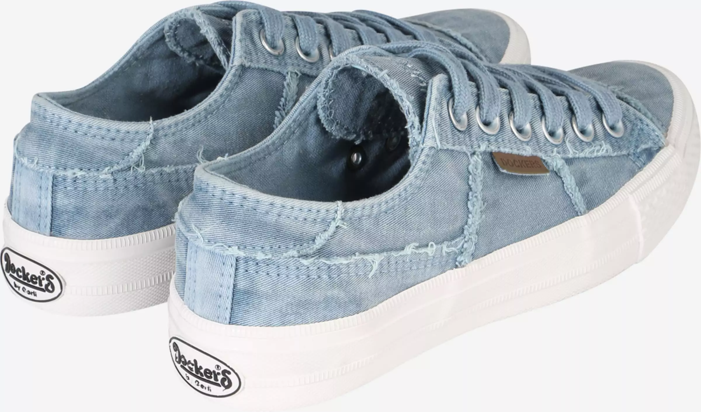 Dockers By Gerli Skate Sneakers Sneakers Laag Dames Smoky Blue 5 Dockers By Gerli Skate Sneakers Sneakers Laag Dames Smoky Blue - Afbeelding 3