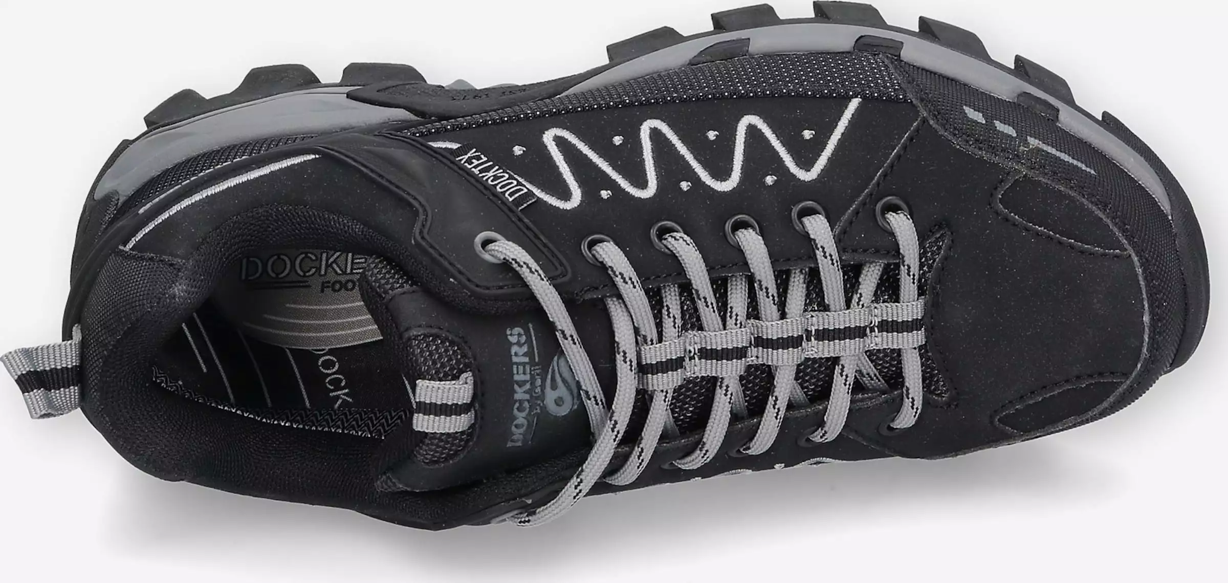 Dockers By Gerli Veterschoenen Sportieve Veterschoen Dames Zwart 7 Dockers By Gerli Veterschoenen Sportieve Veterschoen Dames Zwart - Afbeelding 5