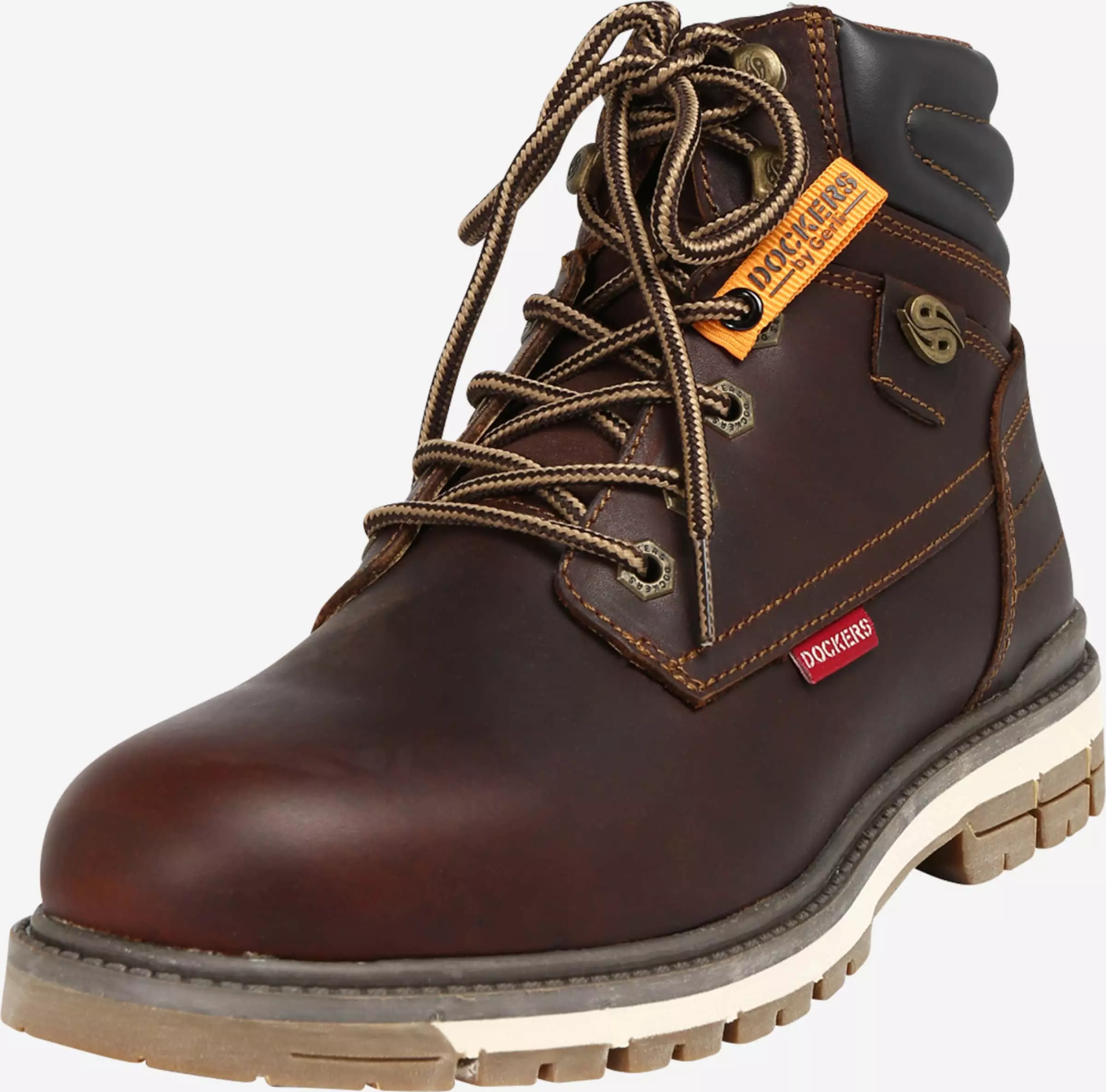 Dockers By Gerli Boots & Laarzen Veterboots Heren Kastanjebruin / Donkerbruin 3 Dockers By Gerli Boots & Laarzen Veterboots Heren Kastanjebruin / Donkerbruin