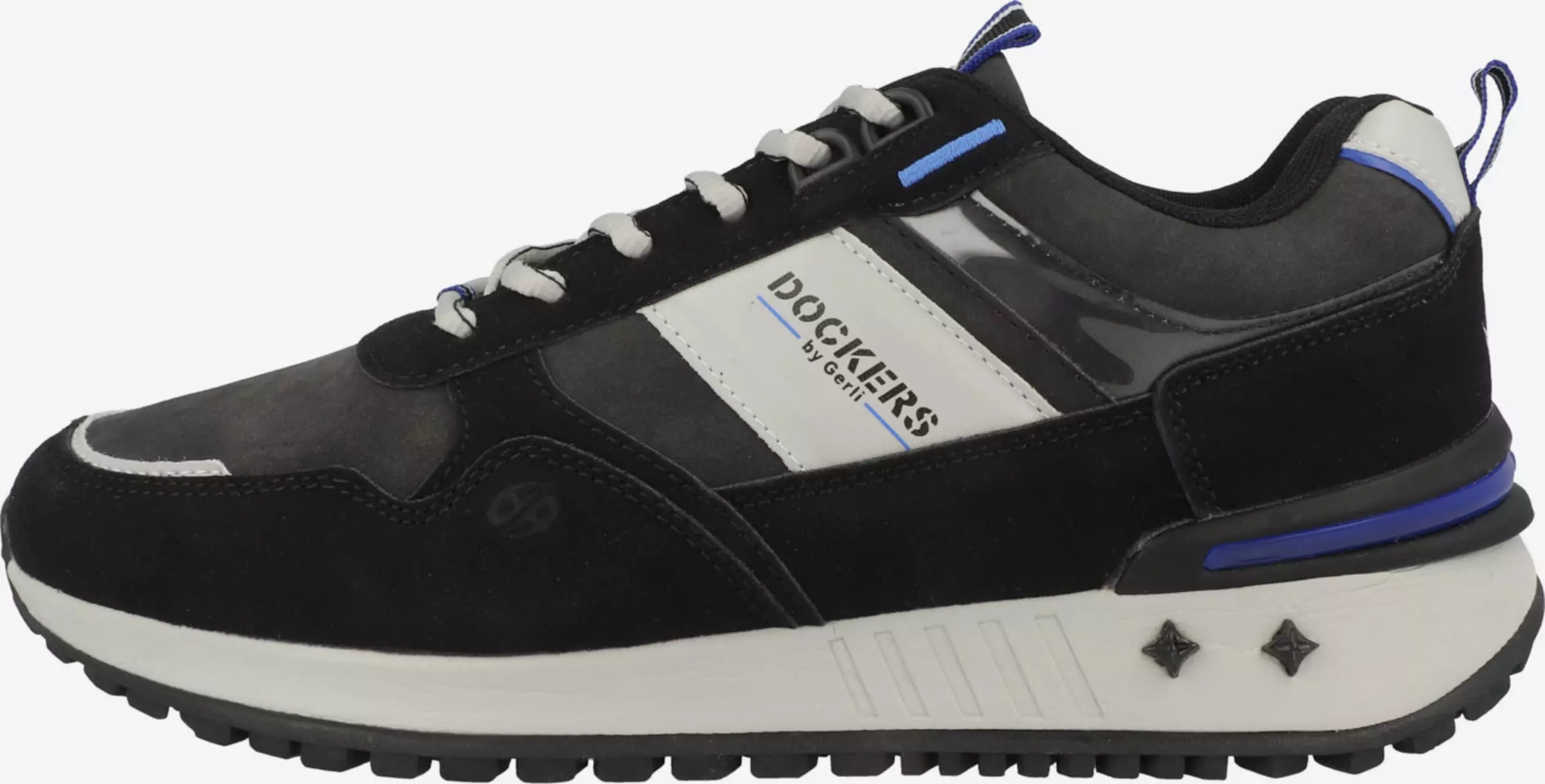 Dockers By Gerli Running Sneakers Sneakers Laag 50PW005 Heren Zwart 4 Dockers By Gerli Running Sneakers Sneakers Laag 50PW005 Heren Zwart - Afbeelding 2